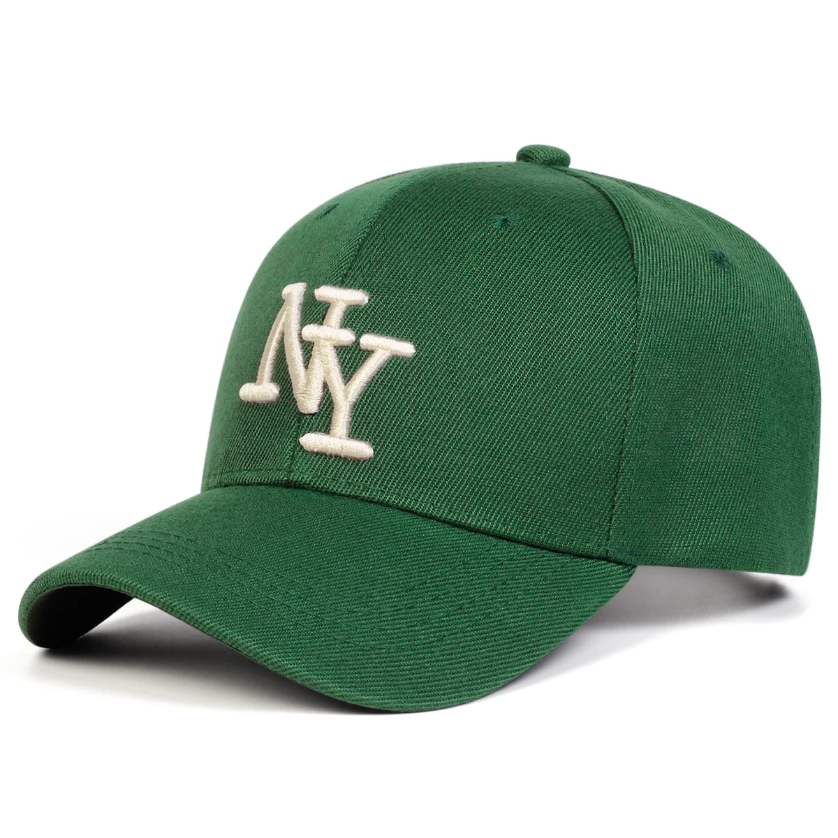 NY Letter Embroidered Baseball Cap - Unisex Adjustable Snapback for Spring & Autumn