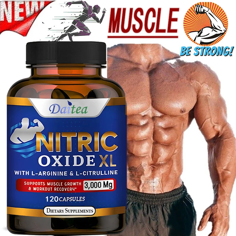 Nitric Oxide Supplement for Strength, Fitness & Muscle Growth