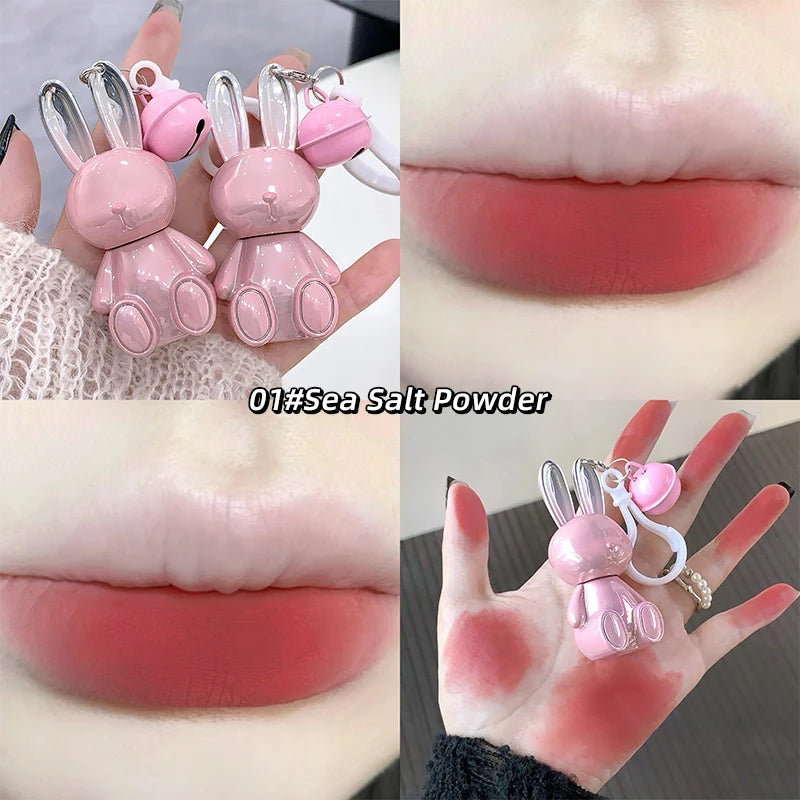 Batom líquido matte aveludado Gege Bear Pink Rabbit