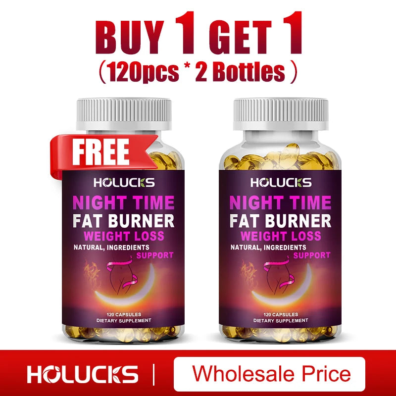 Queimador de Gordura Noturno - Cápsulas Avançadas para Sono e Perda de Peso com Feijão Branco e Garcinia Cambogia