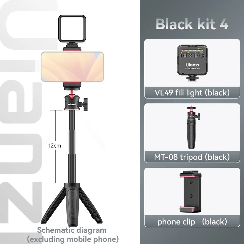 Mini Vlog LED Fill Light – Camera Lighting
