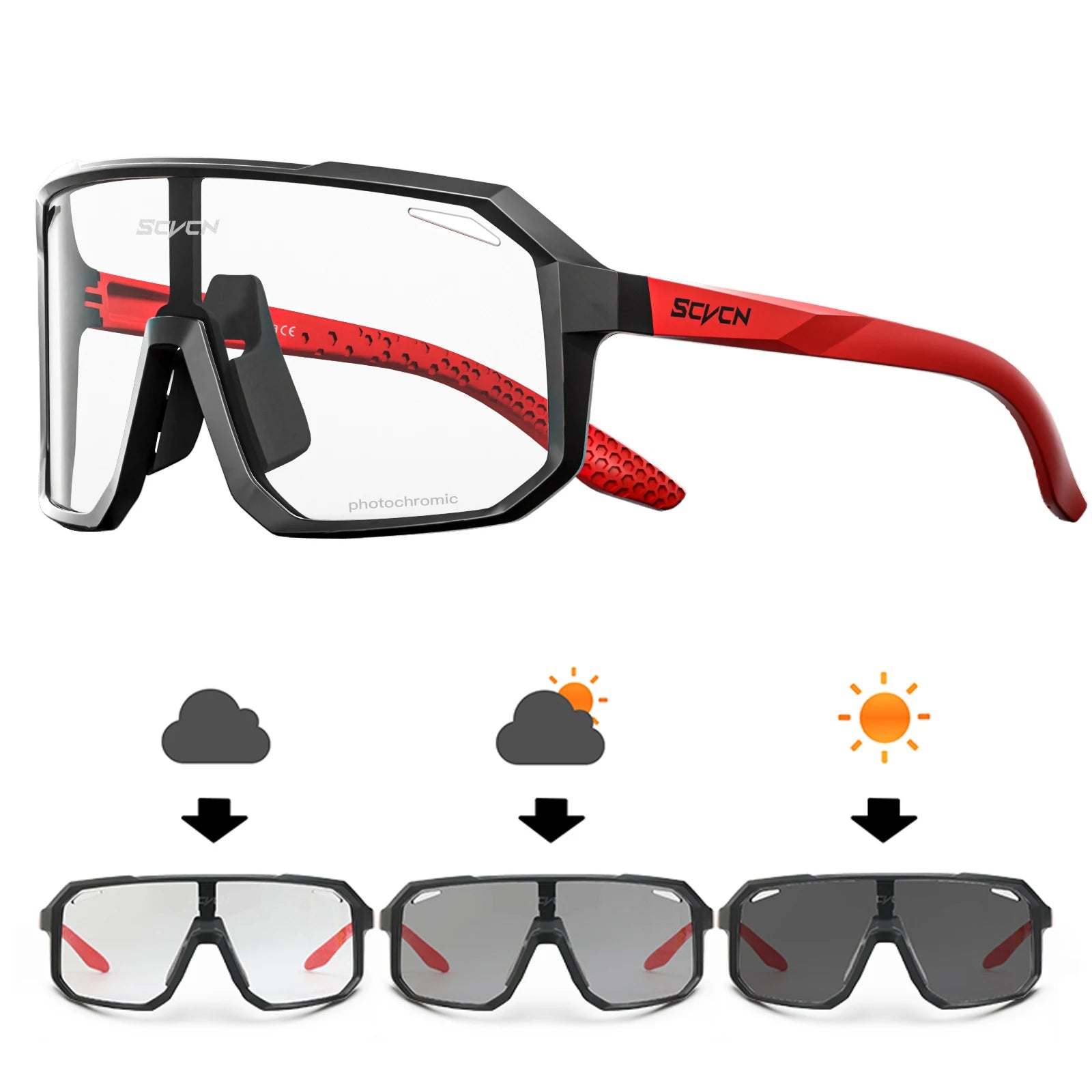 Cycling Sunglasses – UV400 & Photochromic Bike Glasses for Men & Women