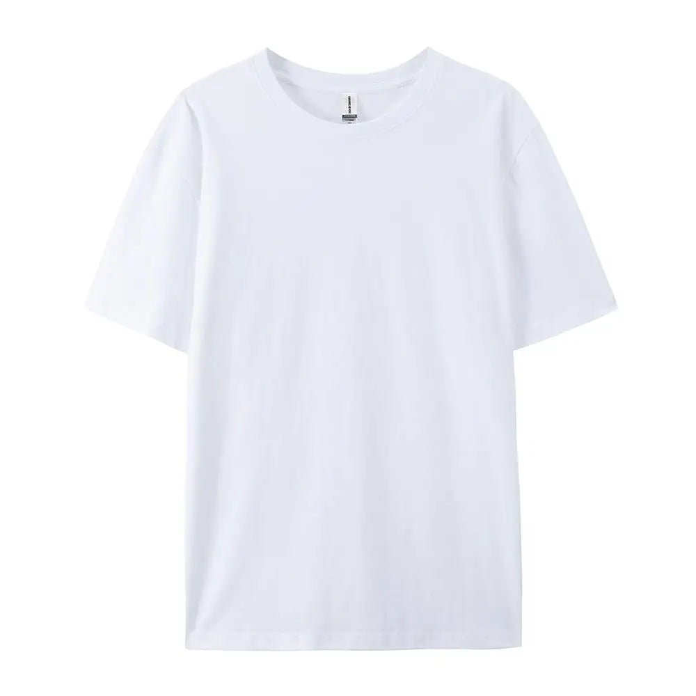 Solid Cotton T-Shirt Men & Women Casual Top