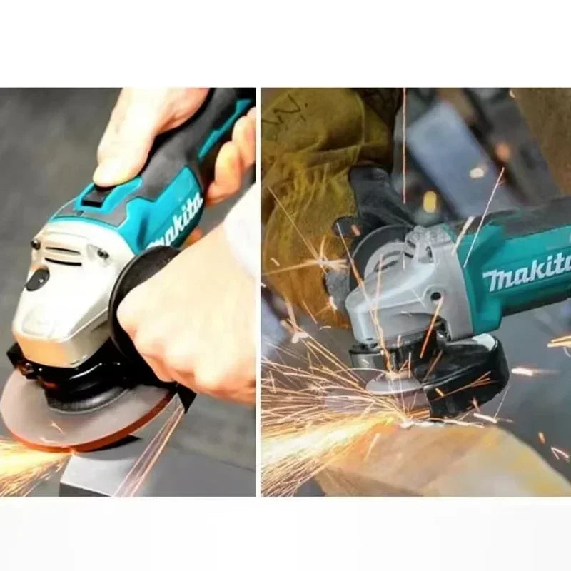Makita 18V Brushless Angle Grinder 125mm – Cordless Cutting & Polishing