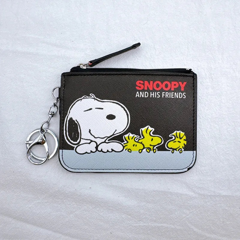 🐾 Snoopy Coin Purse – Cute Zipper Wallet for Kids, Teens & Adults