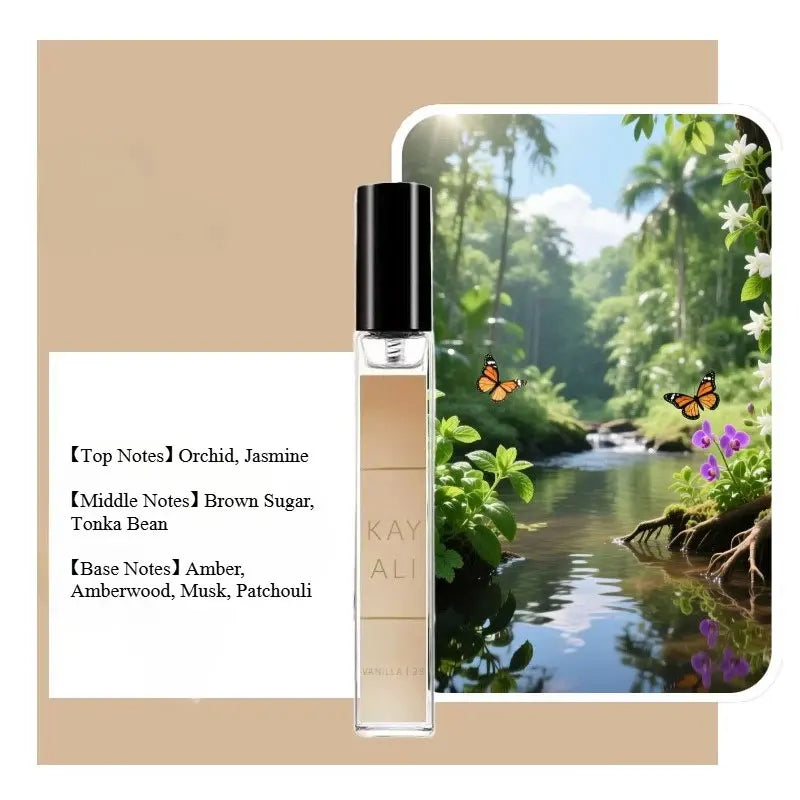 Perfume Feminino Floral Frutado Doce Elegante - Eau de Parfum Romântico com Base Amadeirada (10ml)