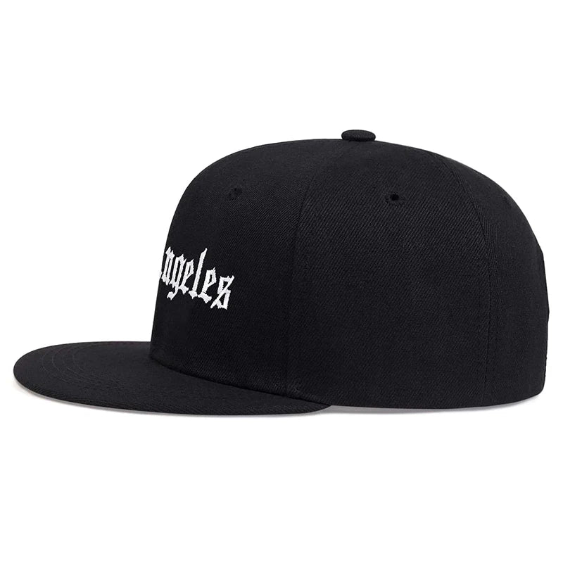 Boné de basquete de Los Angeles - Boné snapback de algodão para uso casual e ao ar livre