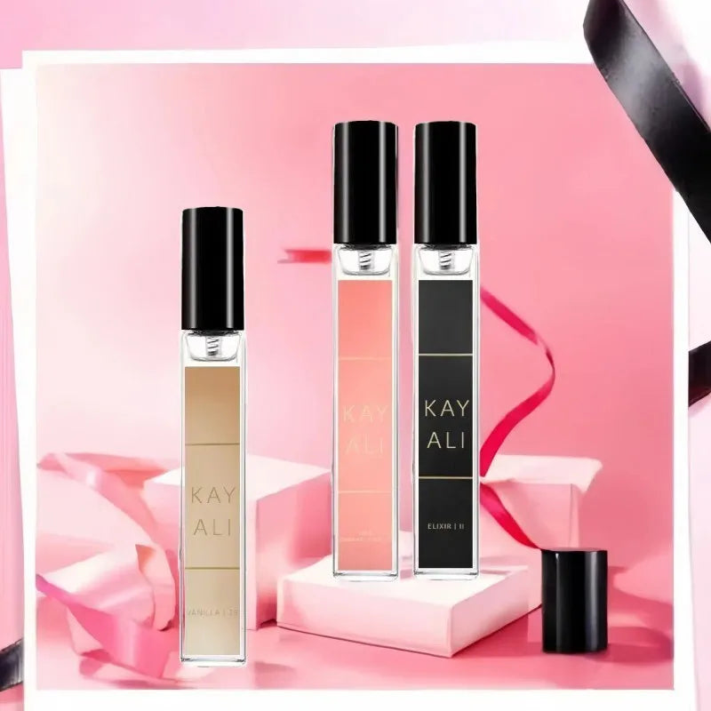 Perfume Feminino Floral Frutado Doce Elegante - Eau de Parfum Romântico com Base Amadeirada (10ml)