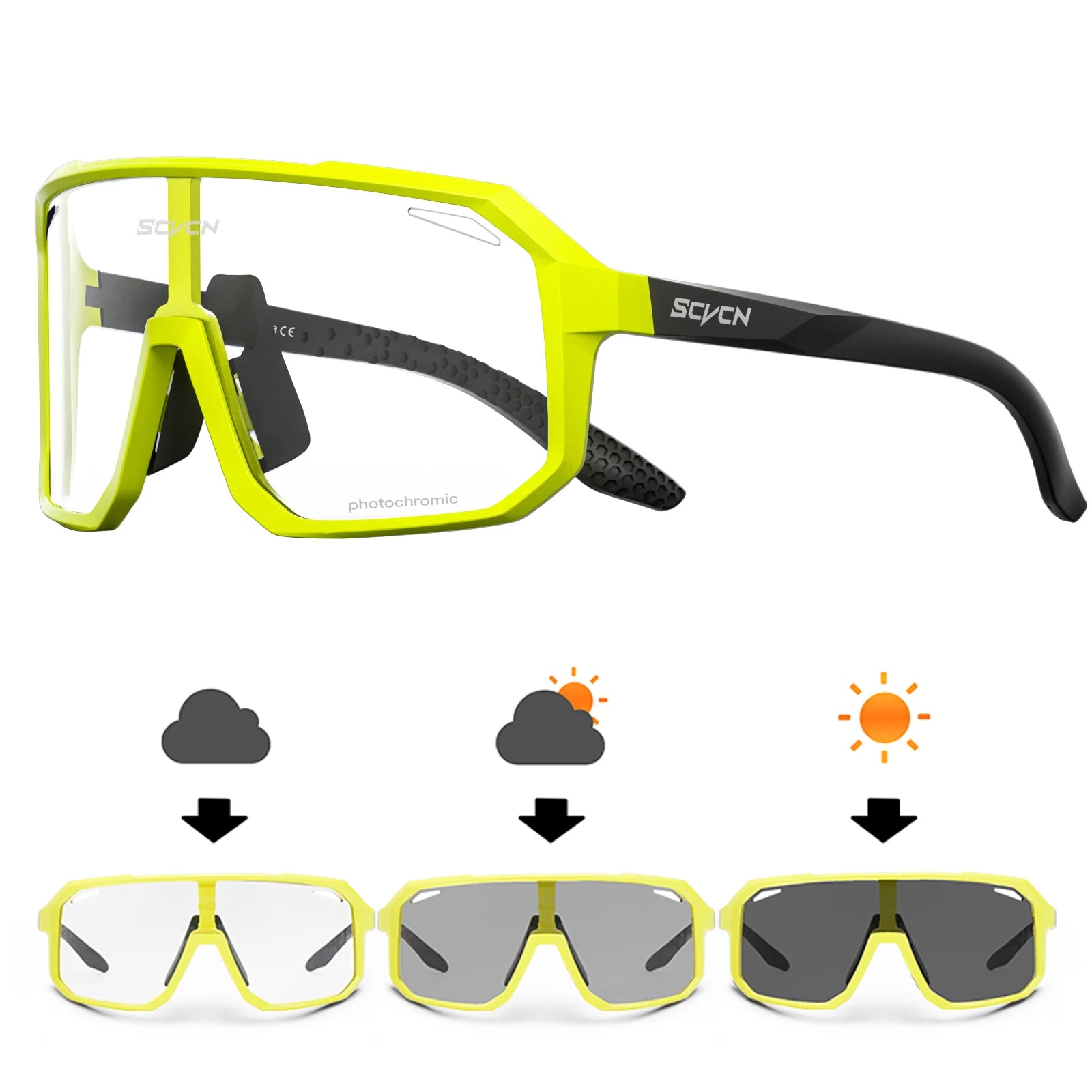 Cycling Sunglasses – UV400 & Photochromic Bike Glasses for Men & Women