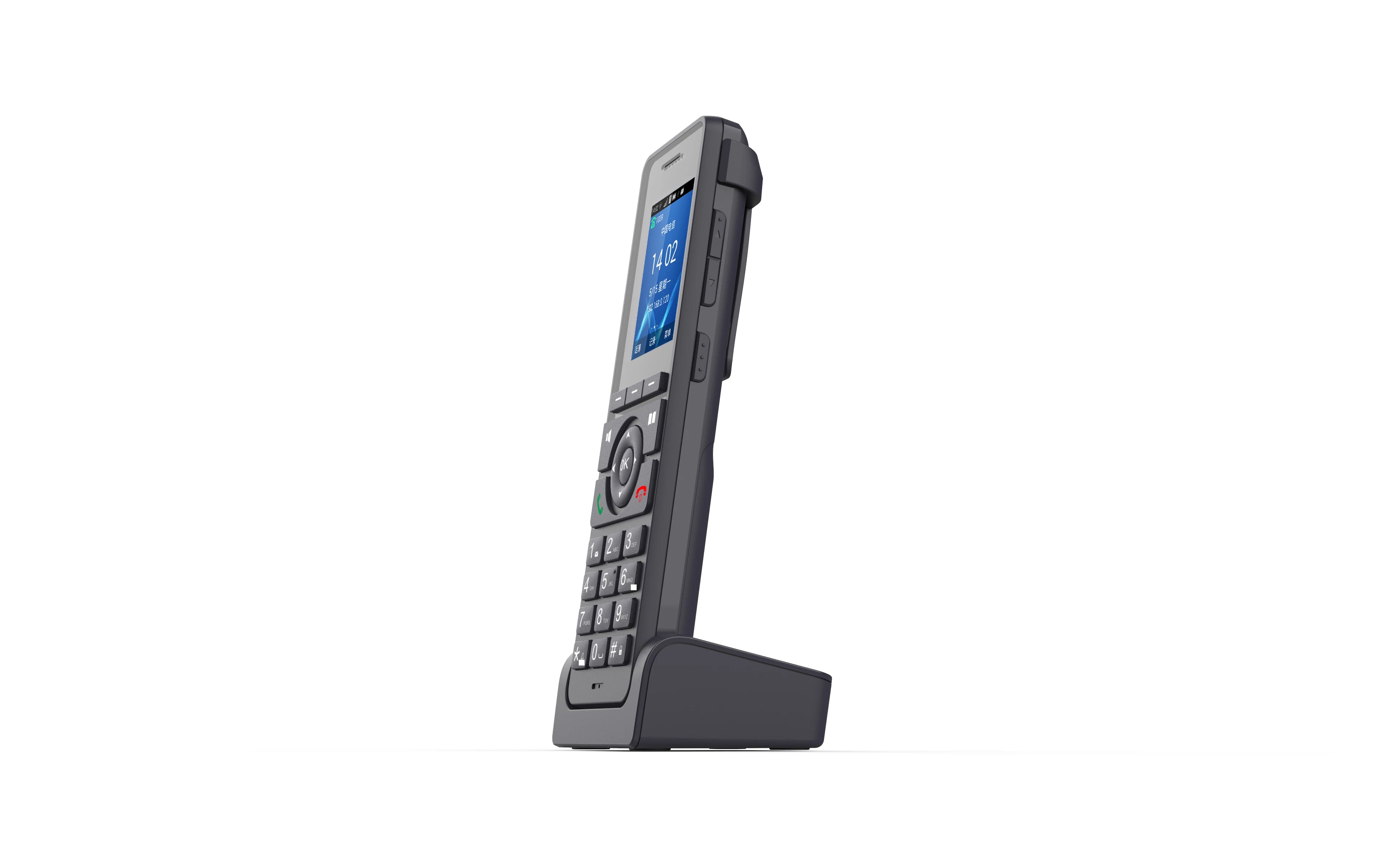 Telefone de Mesa VoIP WiFi 4G LTE - Telefone SIP Sem Fio com Tela de 2,4" e Conferência de 3 Vias