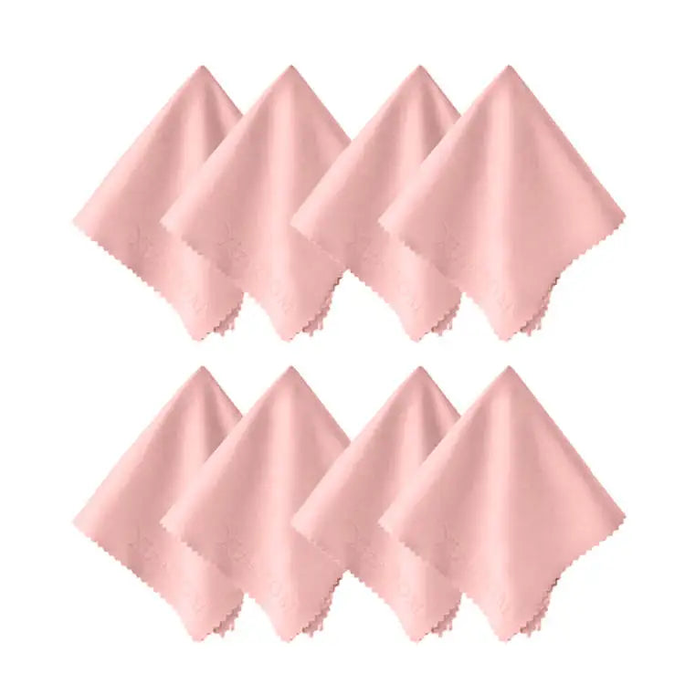 XizeHOM 8pcs Microfiber Glasses Cleaning Cloth – Lens & Phone Screen Wipes