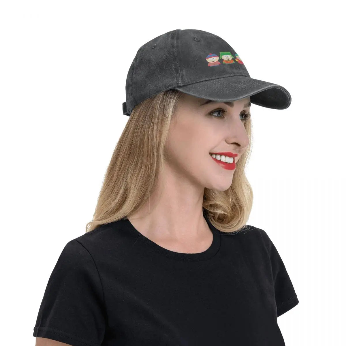 South Park Baseball Cap - Eric Cartman Stan Kyle Kenny Snapback Hat for Fans