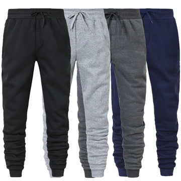 Calças Esportivas Masculinas - Moletom Casual Esportivo para Academia, Corrida e Treino