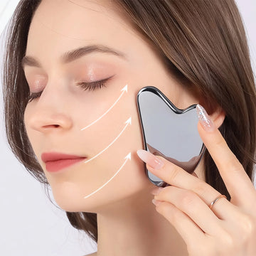 Stainless Steel Dolphin Gua Sha Facial Massage Tool