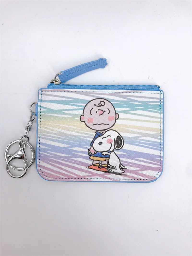 🐾 Snoopy Coin Purse – Cute Zipper Wallet for Kids, Teens & Adults