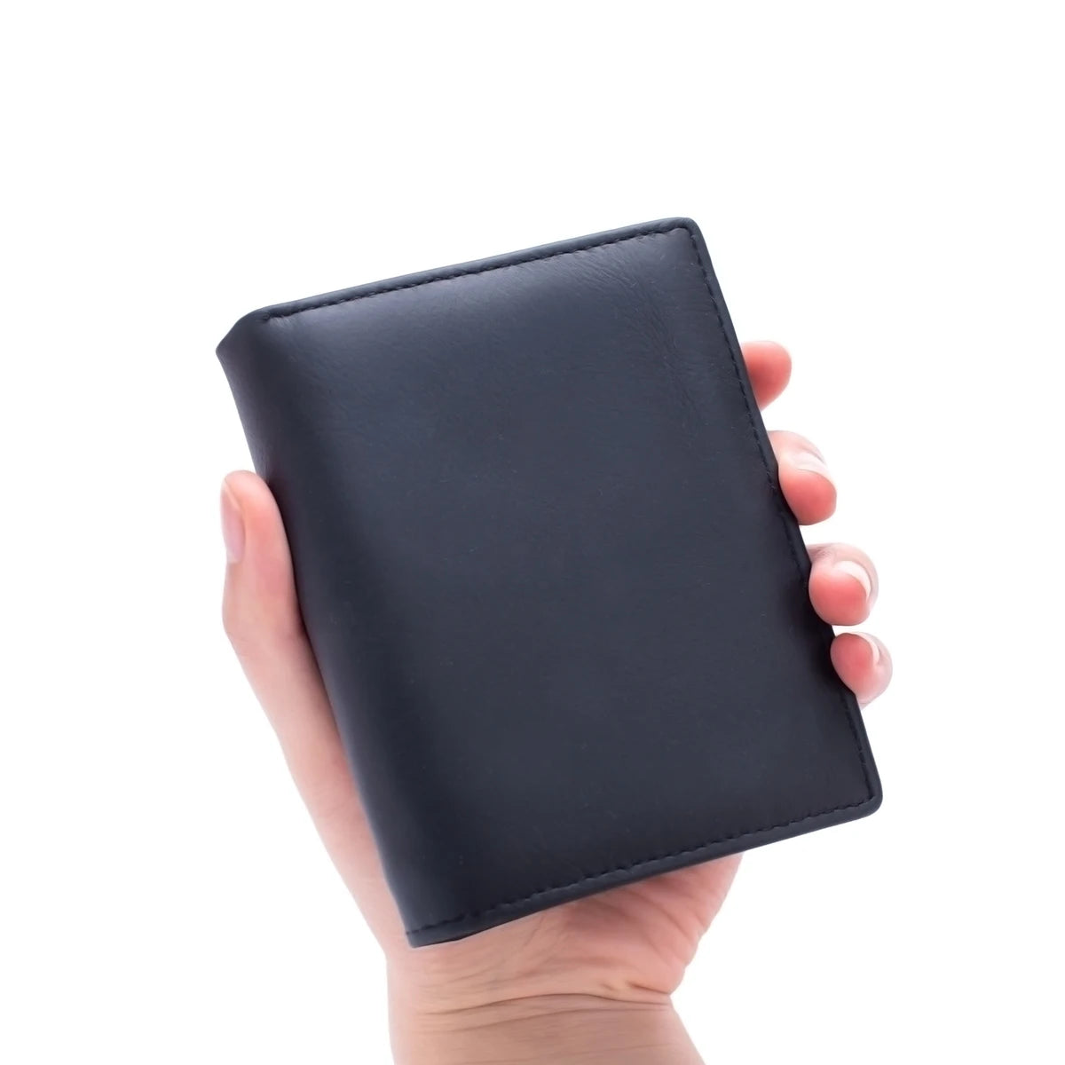 🛡️ Genuine Leather RFID Wallet - 8 Compartments, Business Style