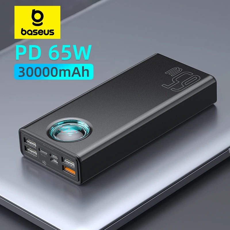 Baseus 65W 30000mAh PD Quick Charge Power Bank