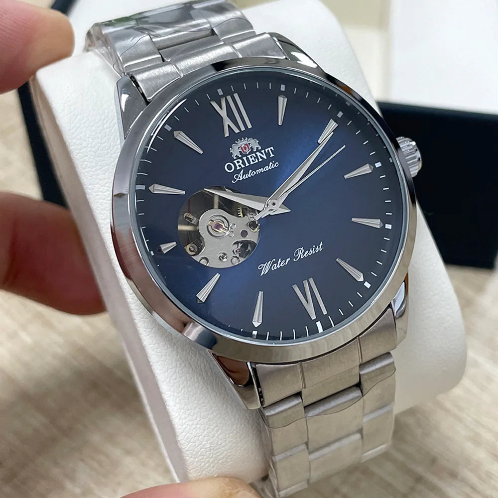 Men's Automatic Mechanical Watch – Luxury Stainless Steel Self-Winding Wristwatch | 17 Style Options
