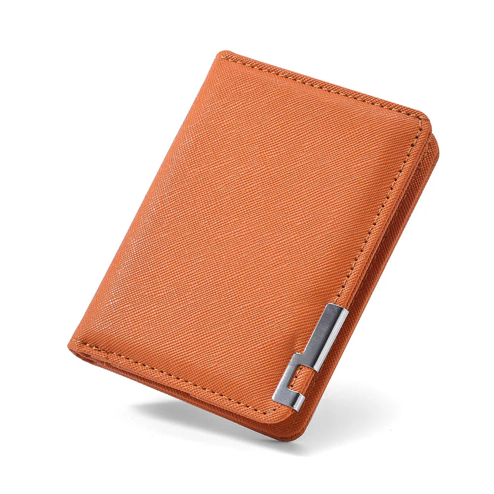 👜 Ultra-Thin Slim Wallet - Premium PU Leather Card Holder
