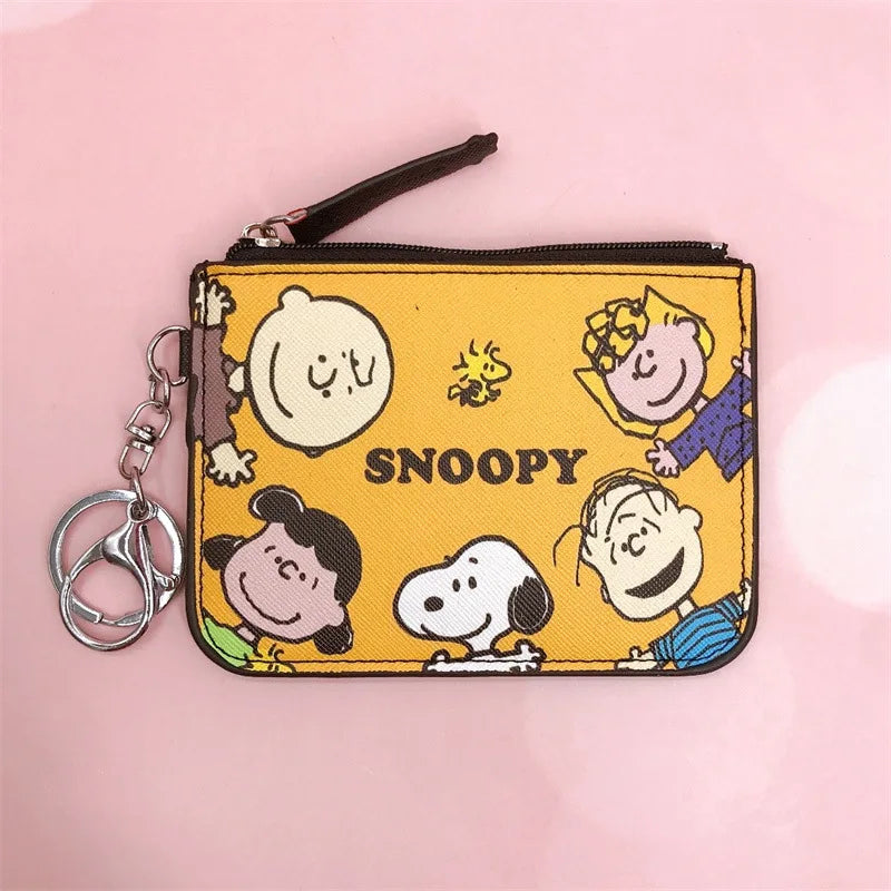 🐾 Snoopy Coin Purse – Cute Zipper Wallet for Kids, Teens & Adults