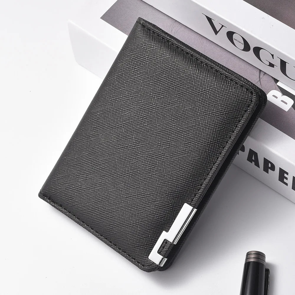 👜 Ultra-Thin Slim Wallet - Premium PU Leather Card Holder