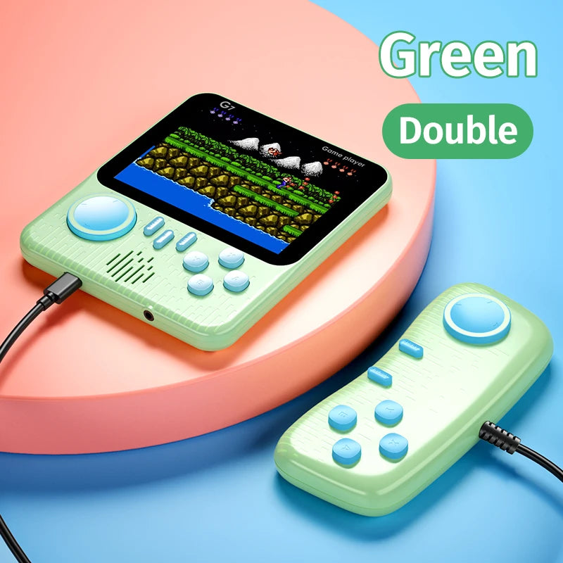 Console de jogos portátil G7 - Tela de 3,5" com 666 jogos retrô e opção de gamepad