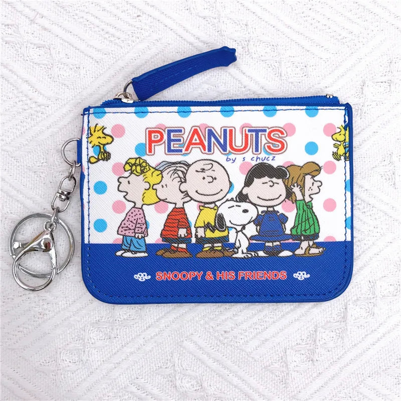 🐾 Snoopy Coin Purse – Cute Zipper Wallet for Kids, Teens & Adults
