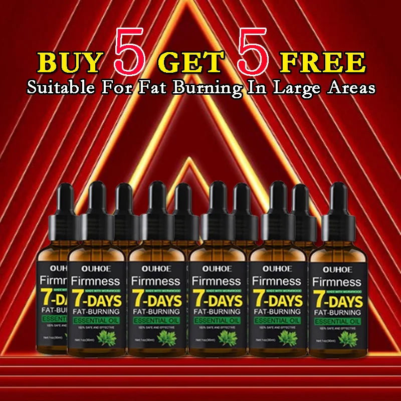 Natural Weight Loss Oil - Belly Fat Burning Cream with Green Tea & Grape Extract