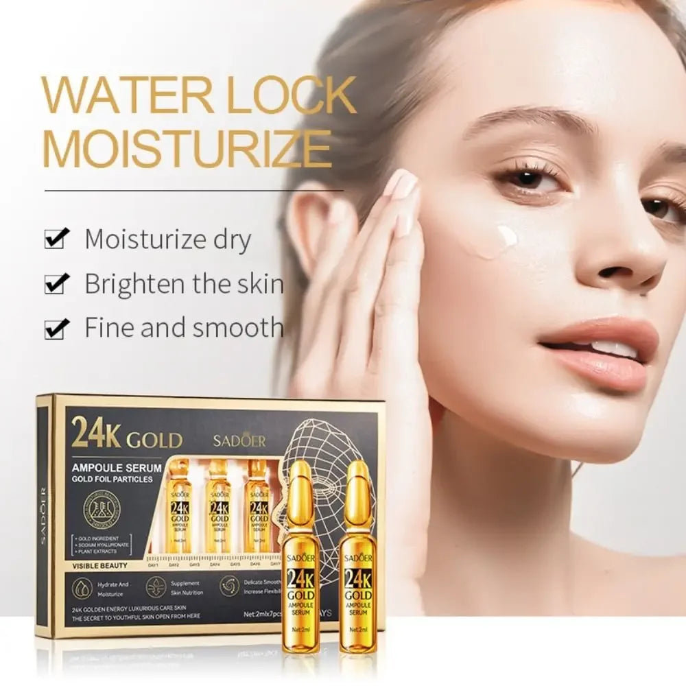 Thread Lifting Facial Essence – 24K Gold Glow & Hydration