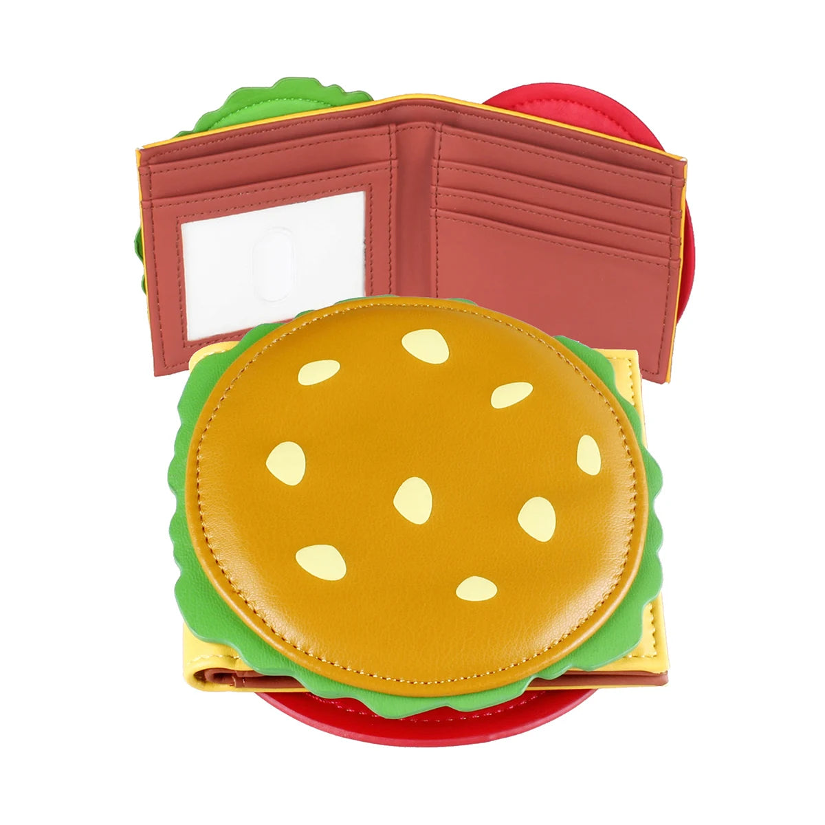 Burger Shape Wallet – Cute Card Holder