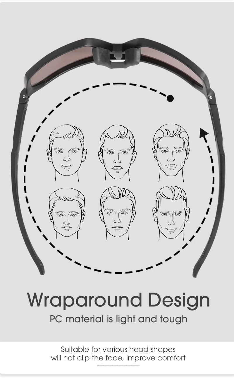 Cycling Sunglasses – UV400 & Photochromic Bike Glasses for Men & Women