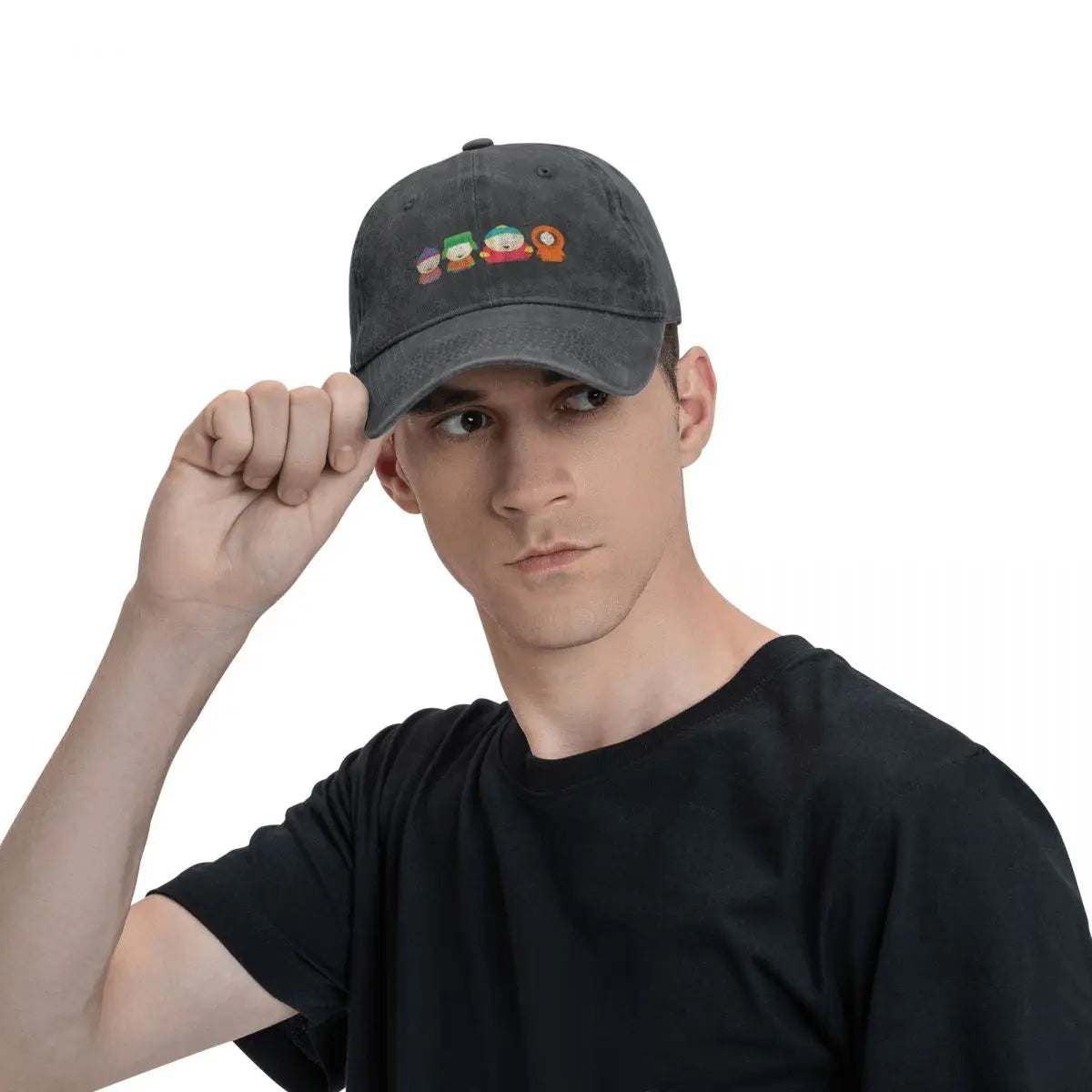 South Park Baseball Cap - Eric Cartman Stan Kyle Kenny Snapback Hat for Fans