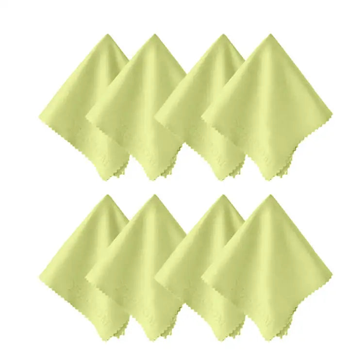XizeHOM 8pcs Microfiber Glasses Cleaning Cloth – Lens & Phone Screen Wipes