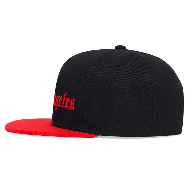 Boné de basquete de Los Angeles - Boné snapback de algodão para uso casual e ao ar livre