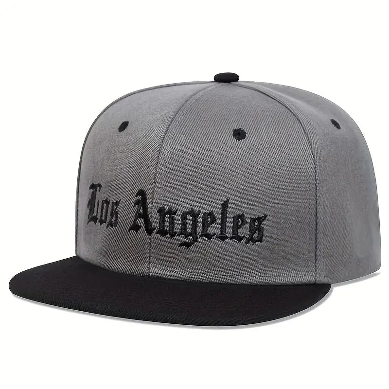 Boné de basquete de Los Angeles - Boné snapback de algodão para uso casual e ao ar livre