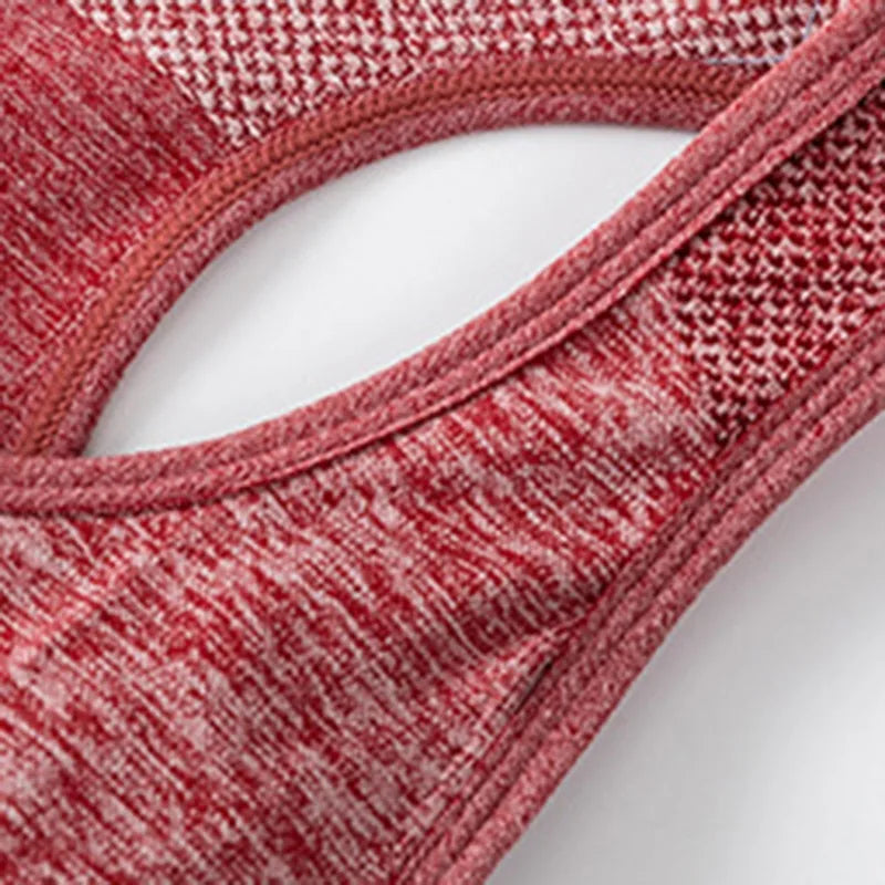 Conjunto de Yoga Feminino Sem Costura - Top Esportivo e Shorts para Treino (Conjunto de 2 Peças para Academia e Fitness)