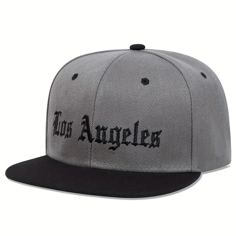 Boné de basquete de Los Angeles - Boné snapback de algodão para uso casual e ao ar livre