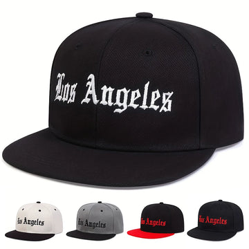 Boné de basquete de Los Angeles - Boné snapback de algodão para uso casual e ao ar livre