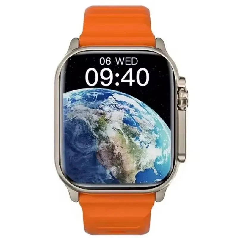 T900 Ultra 2 Smart Watch – 49mm AMOLED, Bluetooth Calls, NFC, IP65 Waterproof