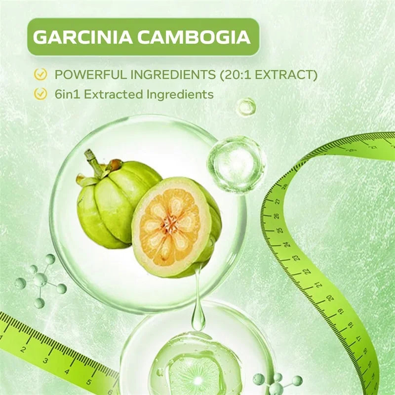 Cápsulas de Garcinia Cambogia – Queimador de Gordura Natural e Supressor de Apetite para Perda de Peso