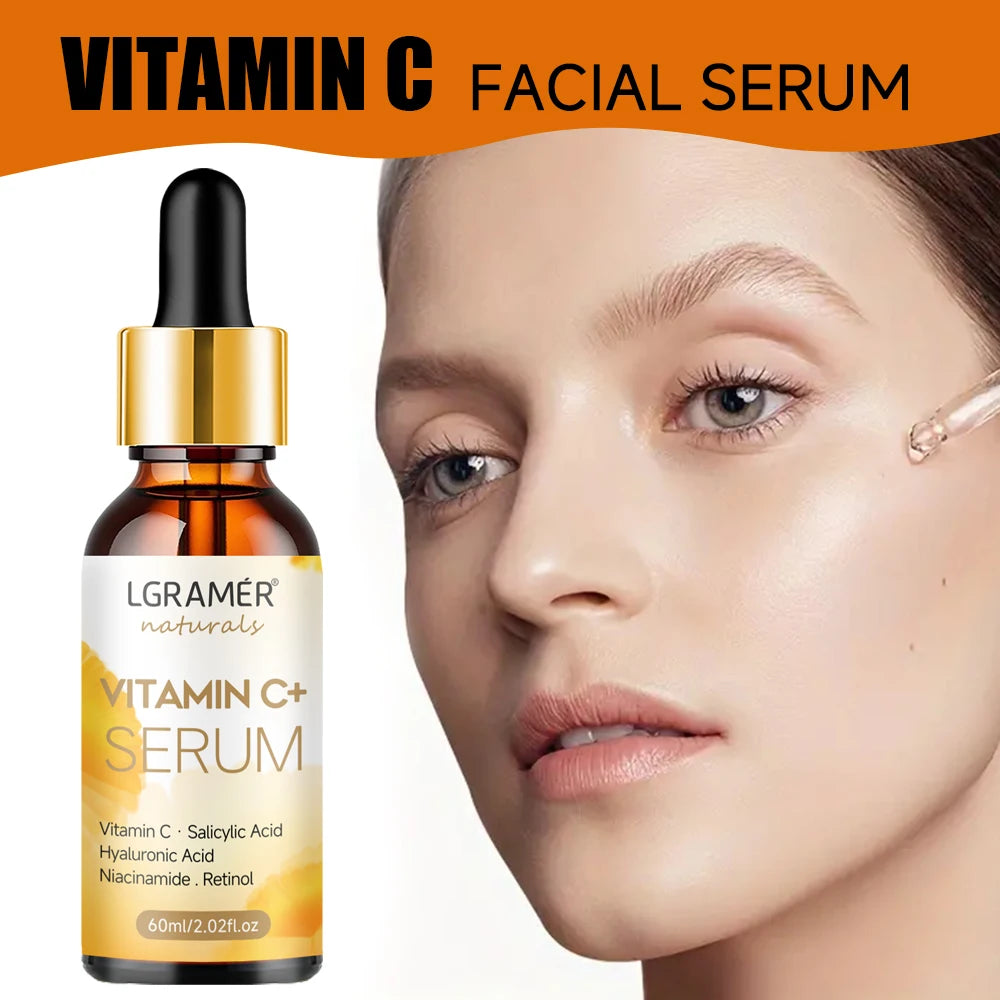 Sérum Facial Hidratante e Rejuvenescedor – Iluminador para Todos os Tipos de Pele