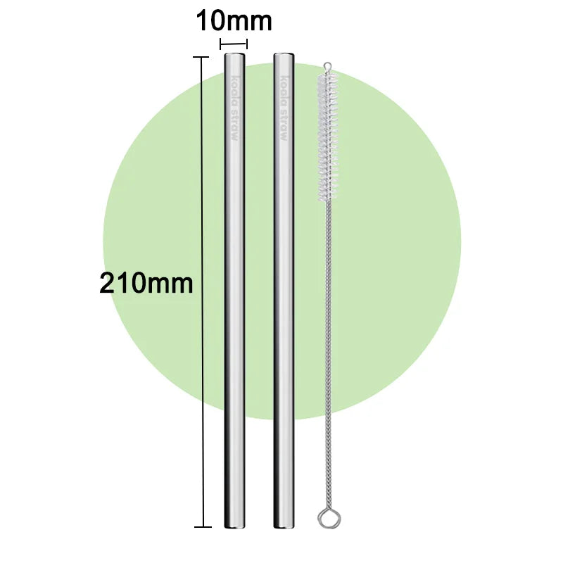 Canudo Koala para Owala FreeSip - Canudo reutilizável de metal em aço inoxidável para garrafas de 710ml/946ml