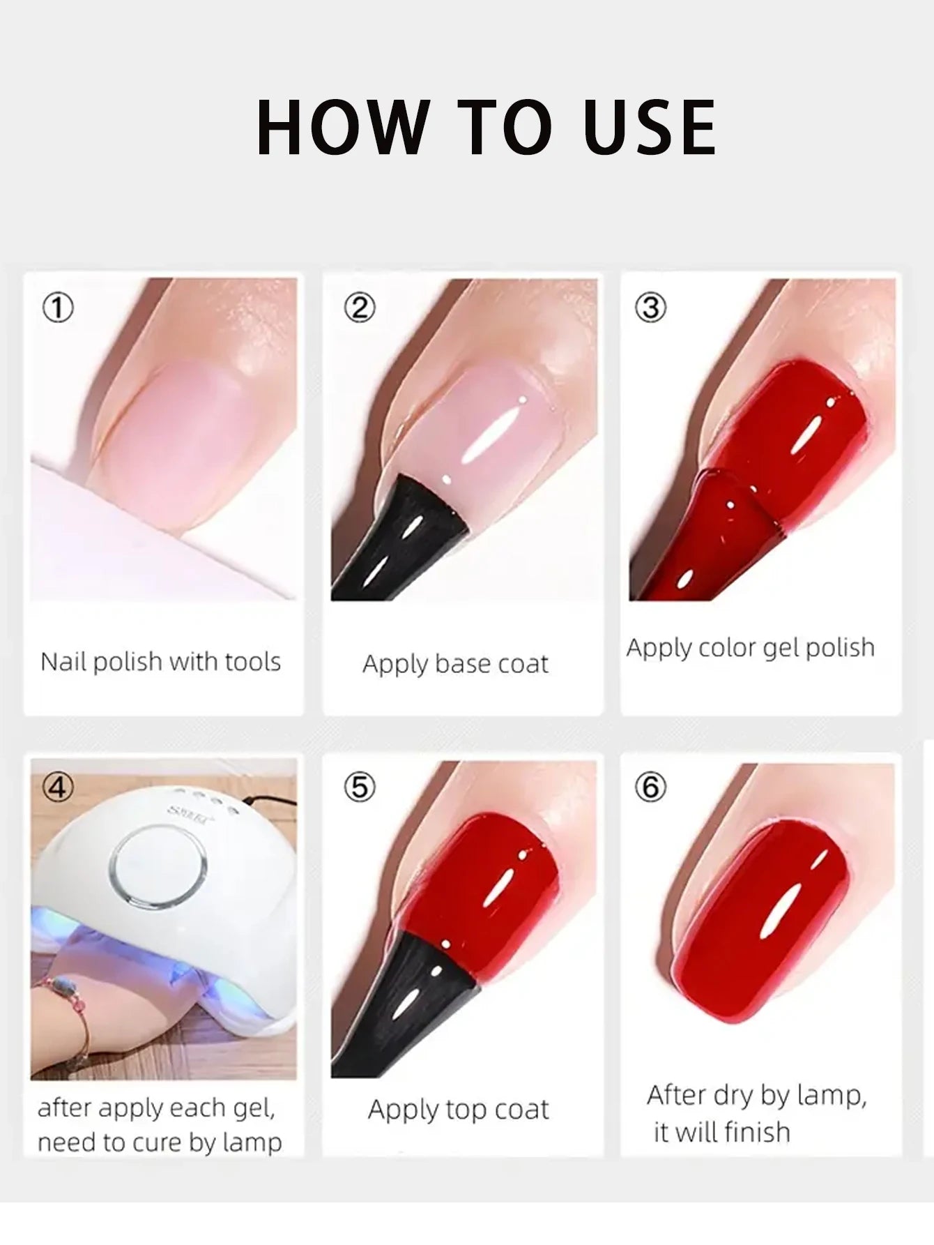 Esmalte em gel Tartaruga Casca de Tartaruga 10ml - Gel UV Laranja Translúcido, Acabamento Semitransparente