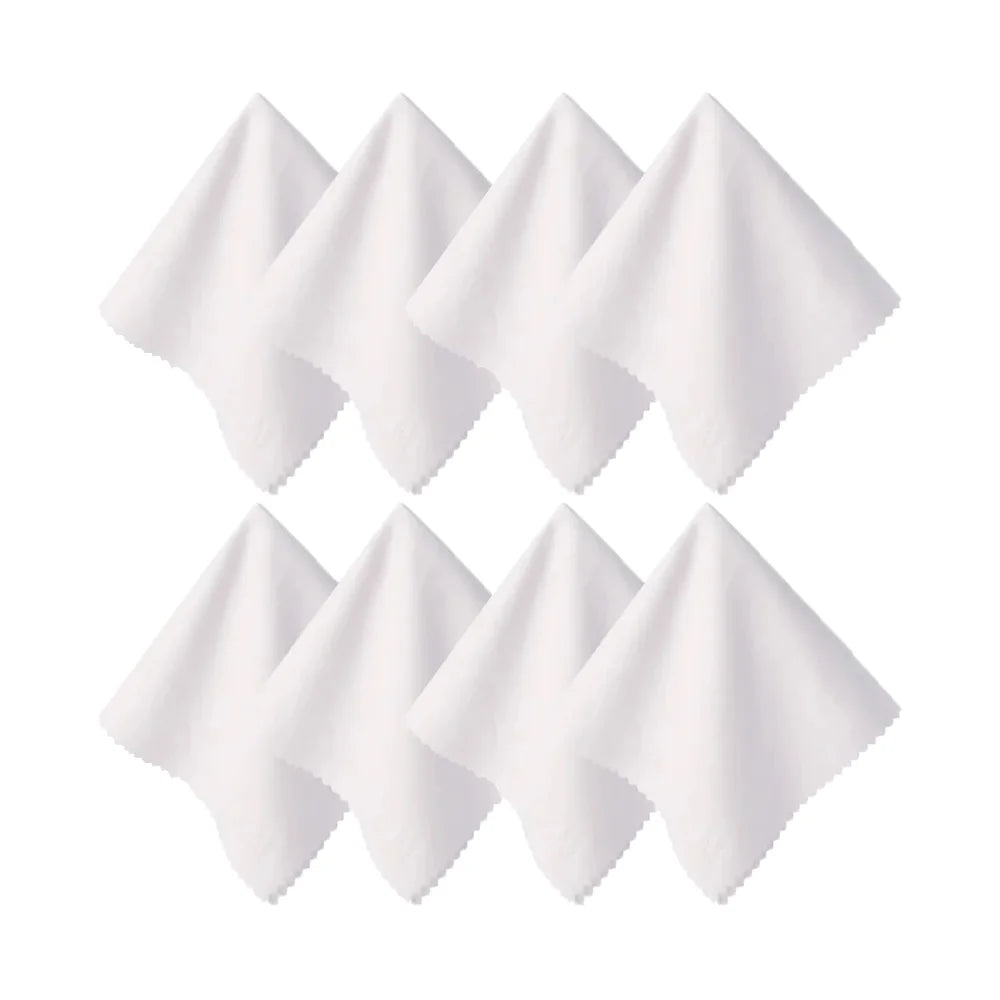 XizeHOM 8pcs Microfiber Glasses Cleaning Cloth – Lens & Phone Screen Wipes