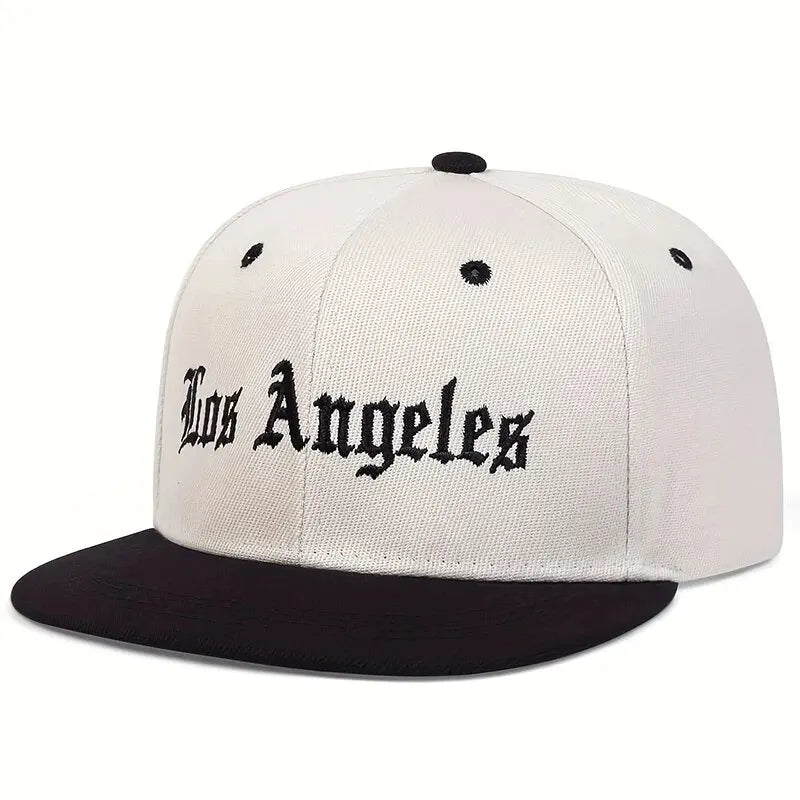 Boné de basquete de Los Angeles - Boné snapback de algodão para uso casual e ao ar livre