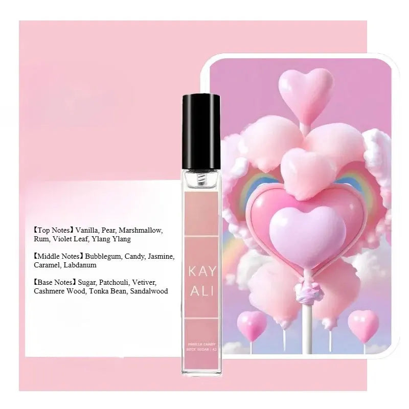 Perfume Feminino Floral Frutado Doce Elegante - Eau de Parfum Romântico com Base Amadeirada (10ml)