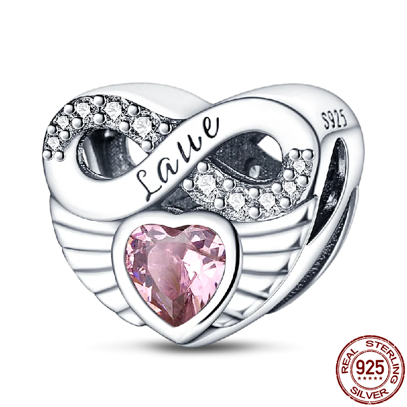 Berloque de Prata 925 com Zircônia - Berloque Compatível com Pulseira