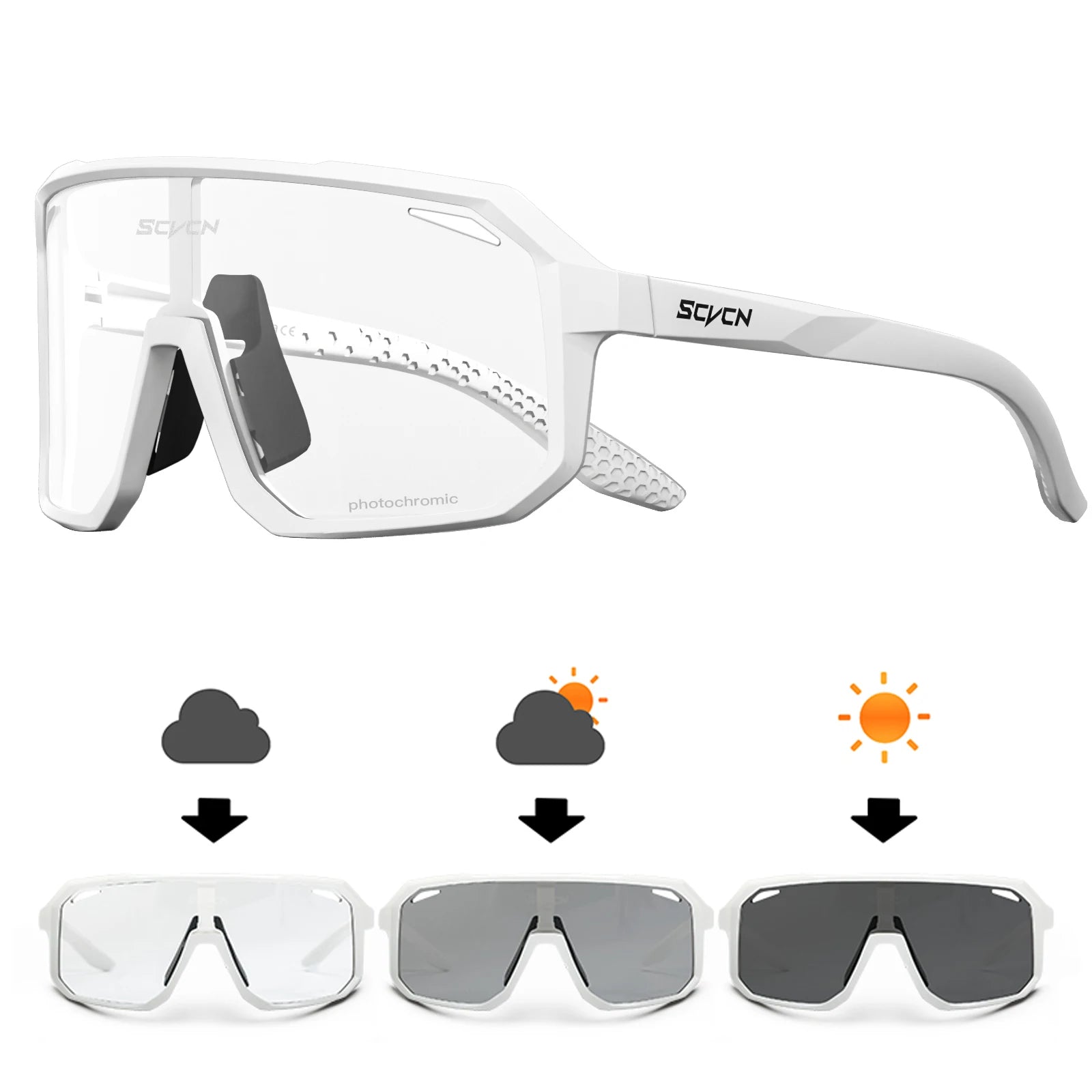 Cycling Sunglasses – UV400 & Photochromic Bike Glasses for Men & Women