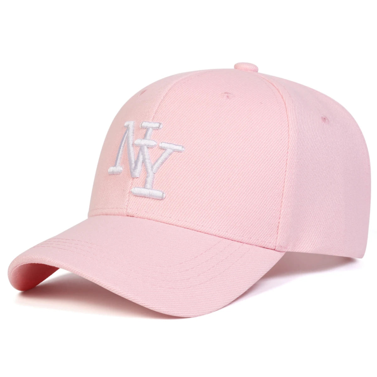 NY Letter Embroidered Baseball Cap - Unisex Adjustable Snapback for Spring & Autumn