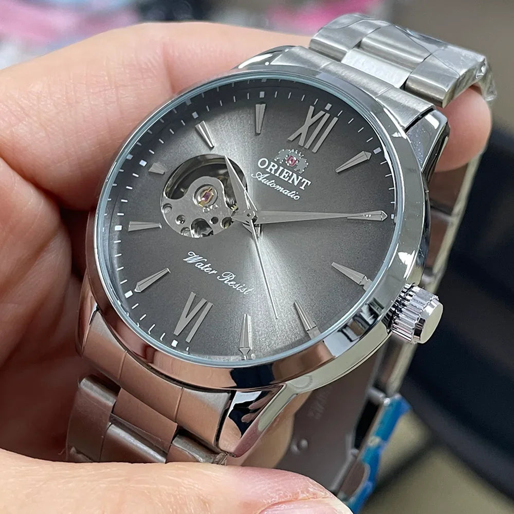 Men's Automatic Mechanical Watch – Luxury Stainless Steel Self-Winding Wristwatch | 17 Style Options